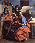 St Luke Displaying a Painting of the Virgin by Guercino